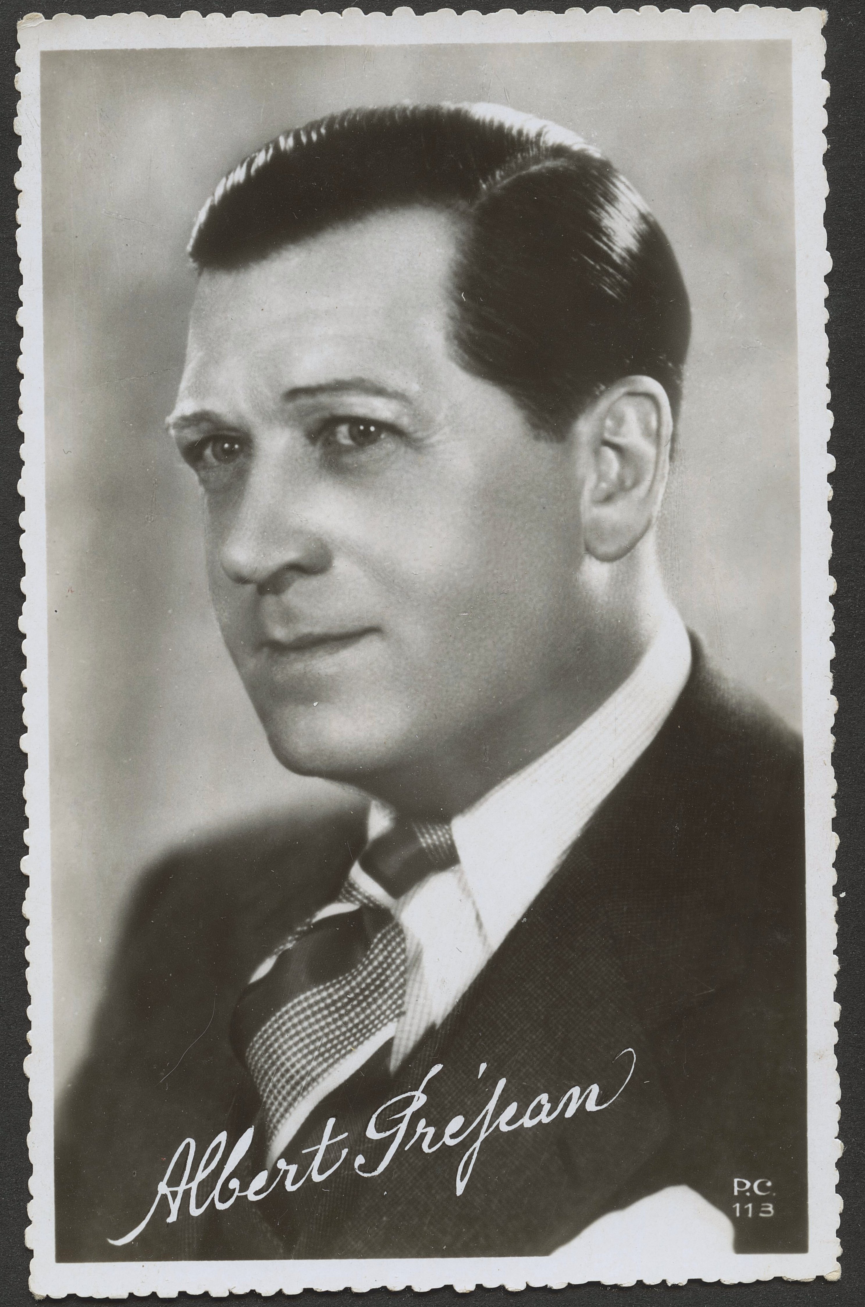 (image for) Albert Prejean #0005